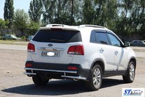 Kia Sorento II XM 2009-2014 Heckbügel AK003-2 (Edelstahl) Foto 7