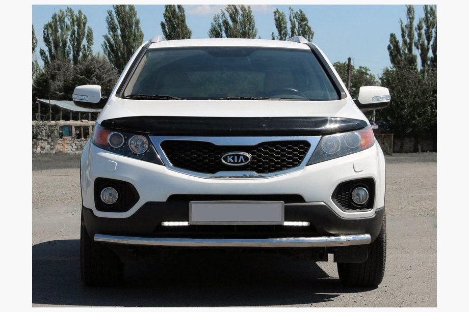 Kia Sorento II XM 2009-2014 Frontschutzbügel ST008 (2010-2013, Edelstahl) Image