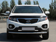 Kia Sorento II XM 2009-2014 Frontschutzbügel ST008 (2010-2013, Edelstahl) Foto 1