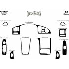 Hyundai Elantra (HD) 2006-2011 Armaturenbrett Abdeckungen Foto 2