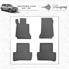 Mercedes C-class W204 2007-2015 Gummimatten (4 Stk, Stingray Premium) Foto 2
