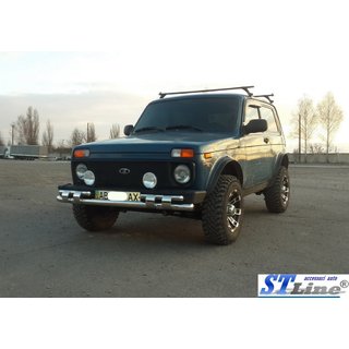 Frontbügel ST015 (Edelstahl) Lada Niva та Urban 1977- Foto 2