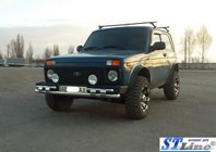 Lada Niva та Urban 1977- Frontbügel ST015 (Edelstahl) Foto 2