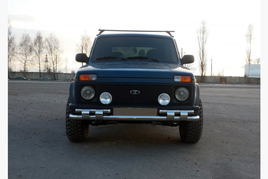 Lada Niva та Urban 1977- Frontbügel ST015 (Edelstahl) Image
