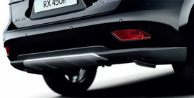 Lexus RX 2009-2015 Heckstoßstangenschutz PZ402-K0951-00 Foto 1