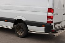 Volkswagen Crafter 2006-2016 Seitliche Rohre hinter dem Hinterrad (2 Stk., Edelstahl) Foto 1