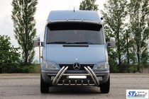 Mercedes Sprinter W901/902/903/904/905 1995–2006 Kelebek WT011 Edelstahl-Frontbügel (Bullbar) 2000-2006 Foto 2