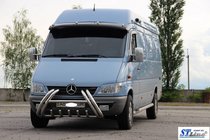 Mercedes Sprinter W901/902/903/904/905 1995–2006 Kelebek WT011 Edelstahl-Frontbügel (Bullbar) 2000-2006 Foto 3