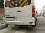 Volkswagen Crafter 2006-2016 Heckstoßstangenabdeckung V1 (grundiert zum Lackieren) Foto 1