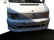 Mercedes Vito W638 1996-2003 Frontstoßstangenlippe für 4 Nebelscheinwerfer (grundiert zum Lackieren) Foto 1