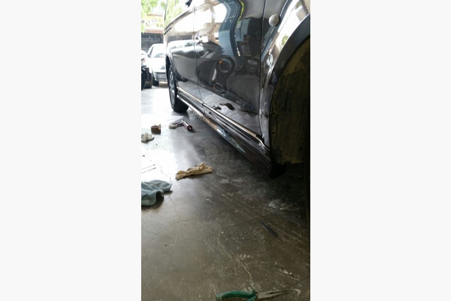 Mercedes Vito/V-class W447 2014- Seitenschweller (grundiert zum Lackieren) ExtraLong, 1 Schiebetür Foto 5