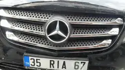 Mercedes Vito/V-class W447 2014- Grill Abdeckungen 2014-2020 (5 Stk, Edelstahl) Foto 6