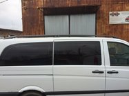 Mercedes Viano 2004-2014 Schwarze Dachreling CAN Original Design (Metallfuesse) Foto 4
