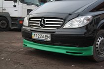 Mercedes Viano 2004-2014 Frontstoßstange Aufsatz Brabos Style (grundiert zum Lackieren) Foto 2