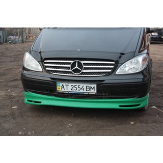 Frontstoßstange Aufsatz Brabos Style (grundiert zum Lackieren) Mercedes Viano 2004-2014 Foto 3