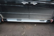 Mercedes Viano 2004-2014 Trittbretter Bosphorus OLD Grau (2 Stk., Aluminium) Foto 2