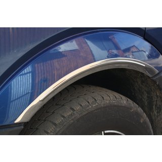 Schmale Radlaufleisten Edelstahl (4 Stk) Mercedes Sprinter W906 2006–2018 Foto 3