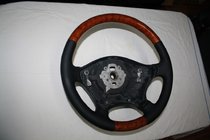 Mercedes Sprinter W906 2006–2018 Lenkrad (Leder ↗ Holz) Foto 2