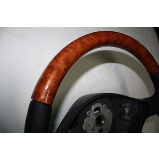 Lenkrad (Leder ↗ Holz) Foto 3