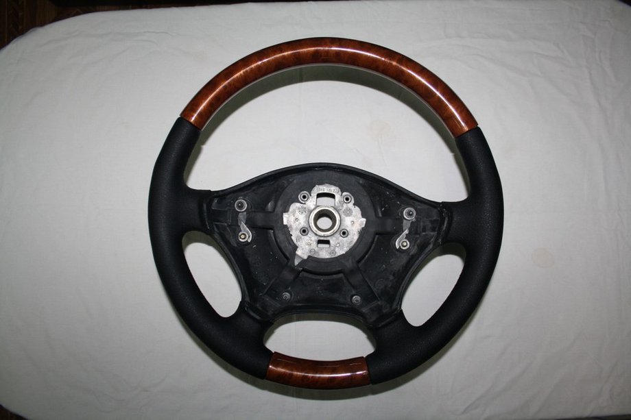 Mercedes Viano 2004-2014 Lenkrad (Leder ↗ Holz) Foto 5