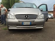 Mercedes Viano 2004-2014 Frontschutzbügel ST014 (Edelstahl) 60/42mm Foto 7