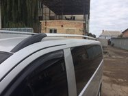 Mercedes Viano 2004-2014 Dachreling Chrom CAN Original Design (Metallfuesse) Kurzer Radstand Foto 4