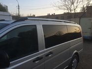 Mercedes Viano 2004-2014 Dachreling Chrom CAN Original Design (Metallfuesse) Kurzer Radstand Foto 3