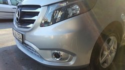 Mercedes Vito/V-class W447 2014- Grill Abdeckungen 2014-2020 (5 Stk, Edelstahl) Carmos - Türkischer Edelstahl Foto 5