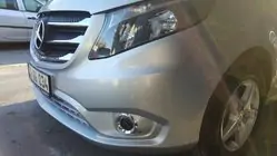 Mercedes Vito/V-class W447 2014- Grill Abdeckungen 2014-2020 (5 Stk, Edelstahl) Foto 5