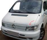 Mercedes Vito W638 1996-2003 Scheinwerferblenden (grundiert) Foto 1