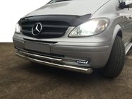 Mercedes Viano 2004-2014 Frontschutzbügel ST014 (Edelstahl) 60/42mm Foto 5