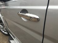 Mercedes Viano 2004-2014 Edelstahl Türgriffblenden 4 Stk, OmsaLine - Italienischer Edelstahl Foto 2