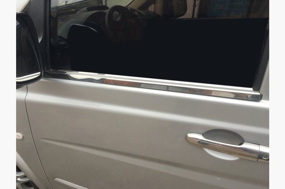 Mercedes Vito W639 2004-2014 Fensterleisten Edelstahl (2 Stk.) Image
