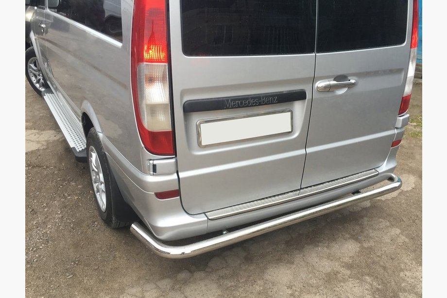 Mercedes Viano 2004-2014 Heckbügel AK005 (Edelstahl) Image