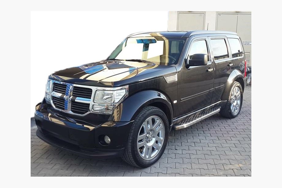 Dodge Nitro 2006-2011 Seitenschweller BlackLine (2 Stk., Aluminium) Image