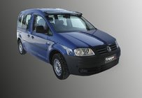 Volkswagen Caddy 2004-2010 Sonnenblende Frontscheibe (schwarz glanz, 5mm) Foto 2