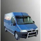 Peugeot Boxer 1994-2006 Frontscheibenblende (schwarz glanz, 5mm) Foto 1