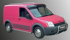 Ford Connect 2002–2006 Frontscheibenblende (schwarz glanz, 5mm) Foto 1