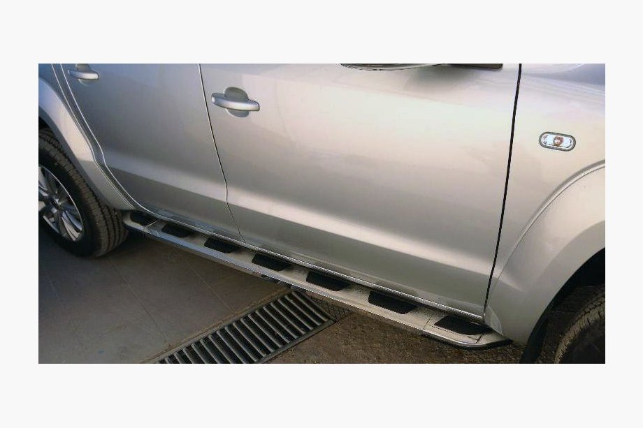 Audi Q7 2005-2015 Seitenschweller Vison (2 Stk., Aluminium & Edelstahl) Image