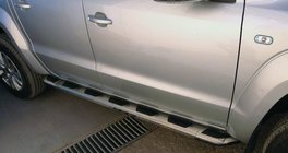 Audi Q7 2005-2015 Seitenschweller Vison (2 Stk., Aluminium & Edelstahl) Foto 1