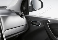 Mercedes Citan 2013-2021 Zierleisten für innere Türgriffe (2 Stk, Edelstahl) Foto 2