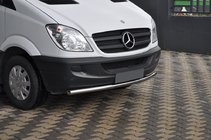 Mercedes Sprinter W906 2006–2018 Frontschutzbügel unten ST008 (Edelstahl) 2006-2013, 70mm Foto 1