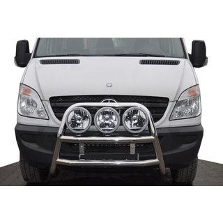 Frontbügel hoch WT018 (Edelstahl) Mercedes Sprinter W906 2006–2018 Foto 3