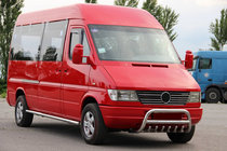 Mercedes Sprinter W901/902/903/904/905 1995–2006 Frontbügel WT008 (Edelstahl) Foto 3