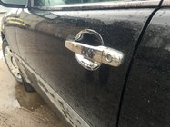 Mercedes E-class W210 1995-2002 Chrom Unterlagen für Türgriffe (4 Stk) verchromter Kunststoff Foto 7