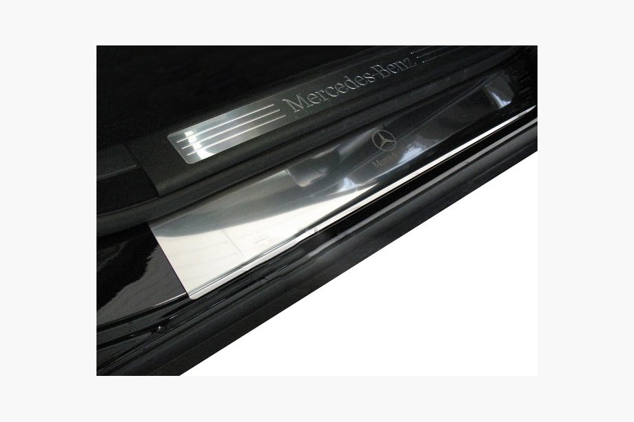 Mercedes ML W164 2005-2011 Einstiegsleisten Abdeckungen Nataniko (4 Stk., Edelstahl) Image