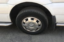 Volkswagen Crafter 2006-2016 Edelstahl Radkappen Blütenblätter (1-teilig, 4 Stk) Foto 2
