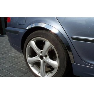 Radlaufverkleidungen (4 Stk, Edelstahl) BMW 3 Series E46 1998-2006 Foto 1