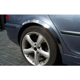Radlaufverkleidungen (4 Stk, Edelstahl) BMW 3 Series E46 1998-2006 Foto 1