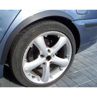 Radlaufblenden (4 Stk, schwarz) BMW 3 Series E46 1998-2006 Foto 1